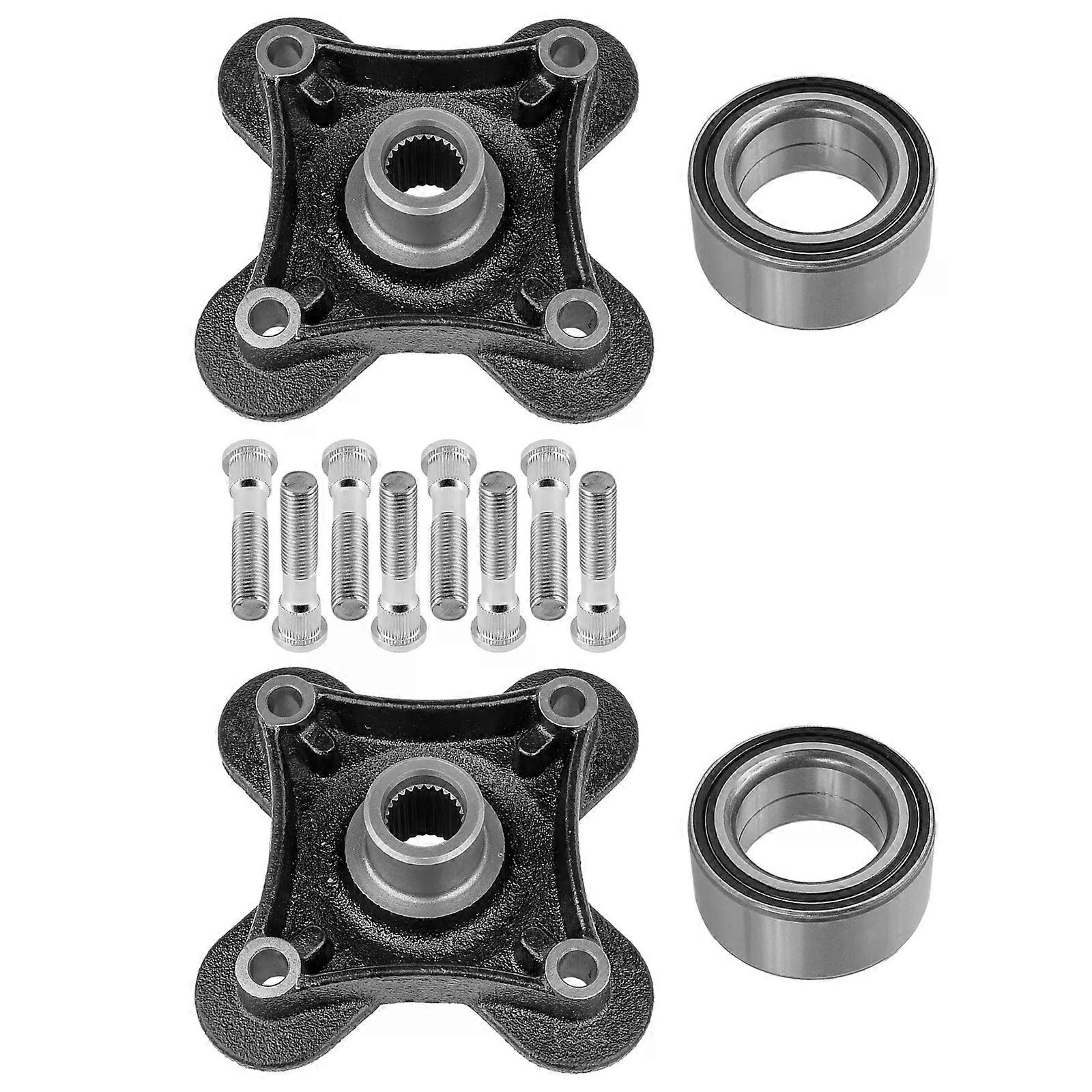 Front Rear Wheel Hub Kit for Polaris RZR XP Turbo / RZR XP 4 Turbo 2016 2017 NO.47066