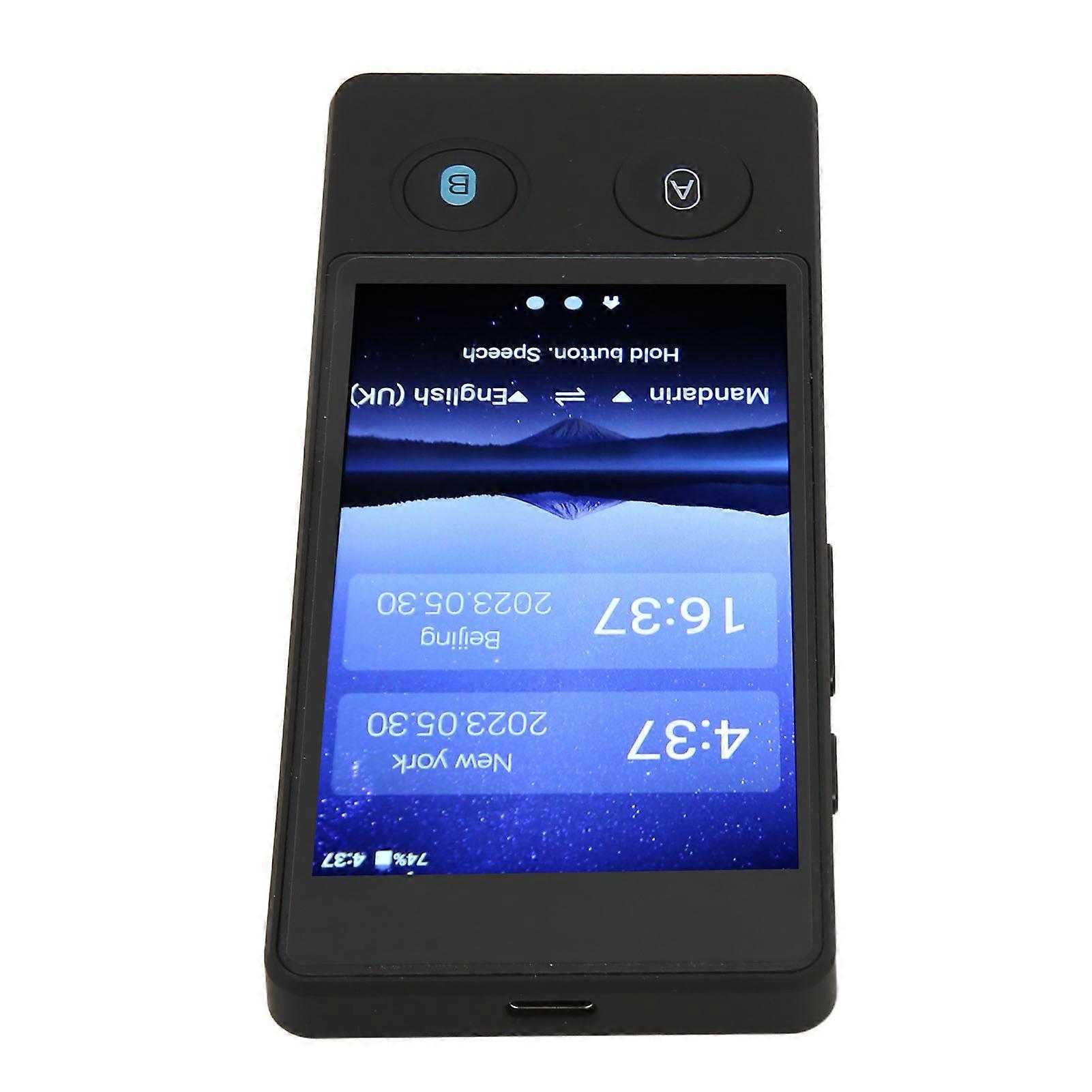 4in Touch Screen Intelligent Voice Translator Offline WiFi Networking 144 Languages Photo Translator Device 