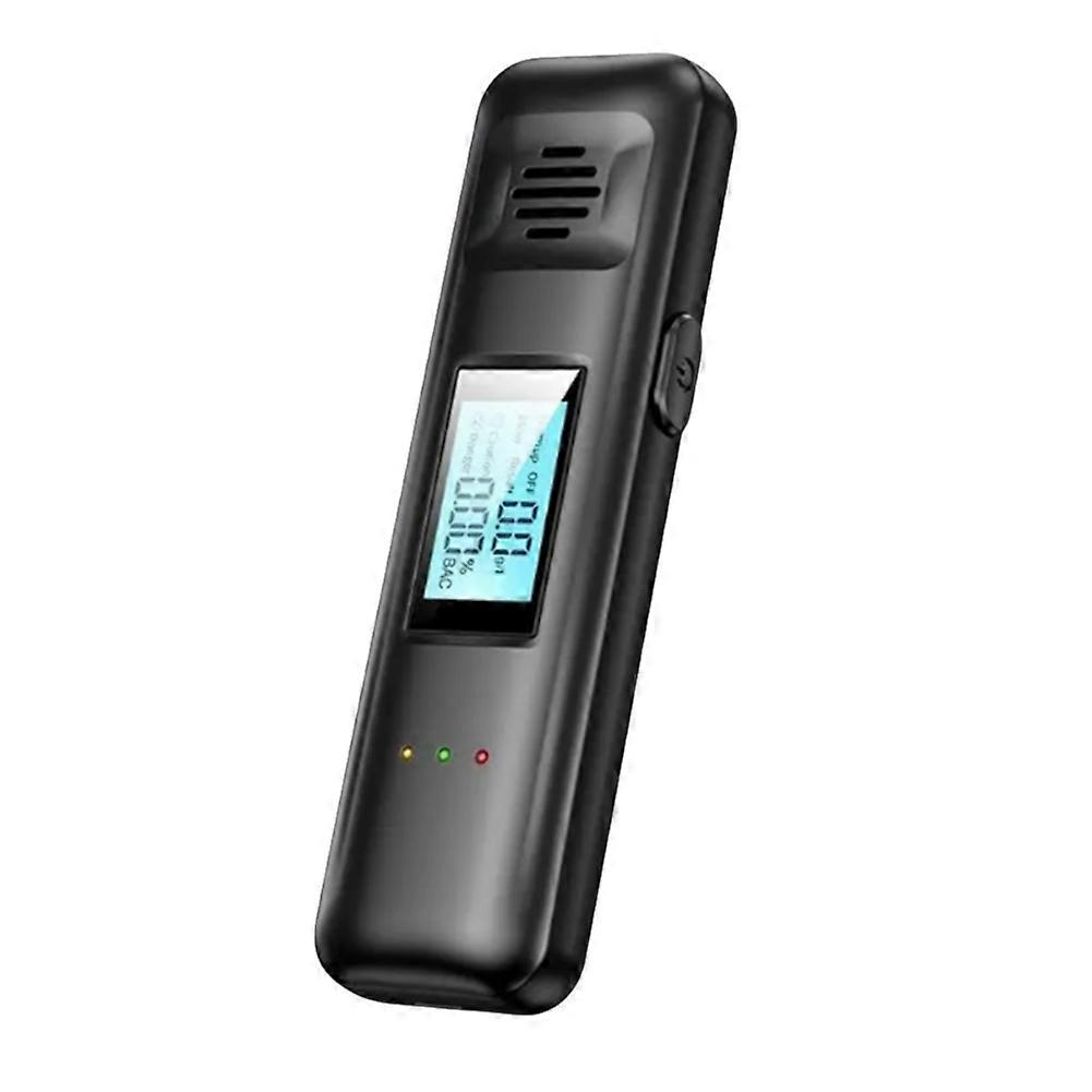 Portable Alcohol Tester with LCD Digital Display Breath-Type Alcohol Tester Car Use Alcohol Tester