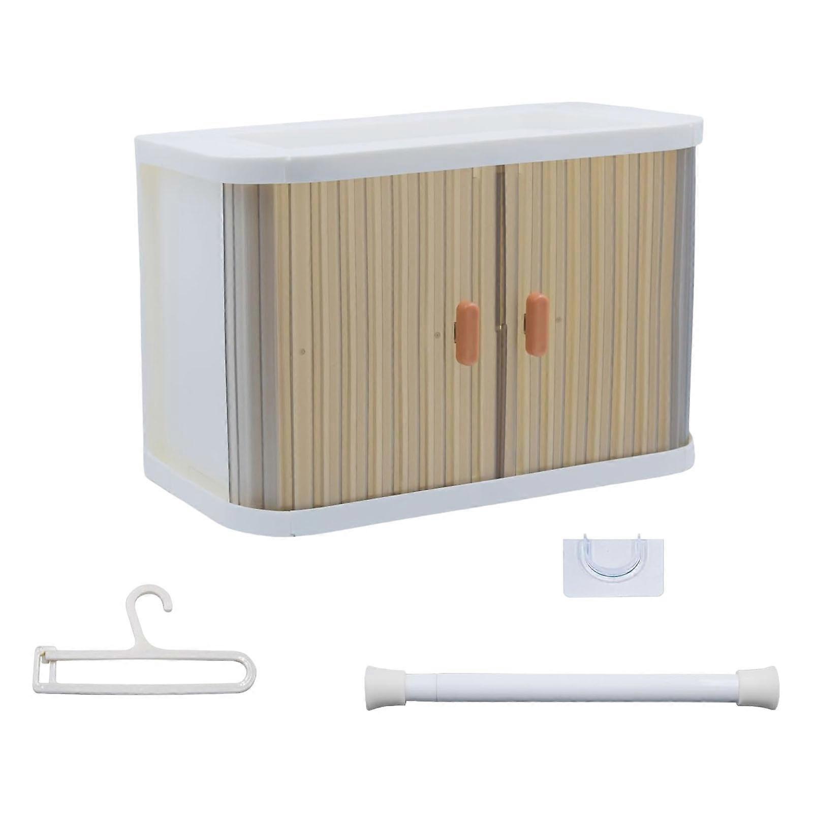 Stackable Doll Garment Storage Unit with Removable Hanging Rod Interlocking Base Grooves Space Efficient Solution Multicolor