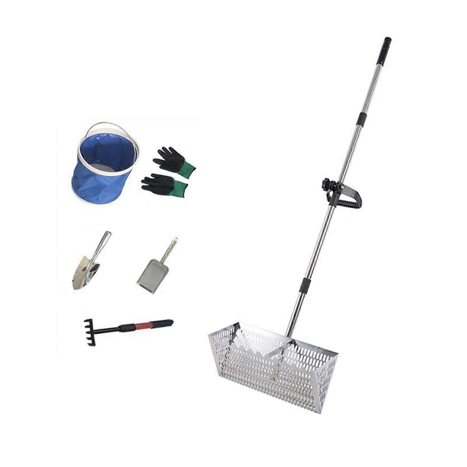 Finish Instrument Beachcombing Package With Against Oxidation Building Ease Handle For Mudflat Exploration Multicolor