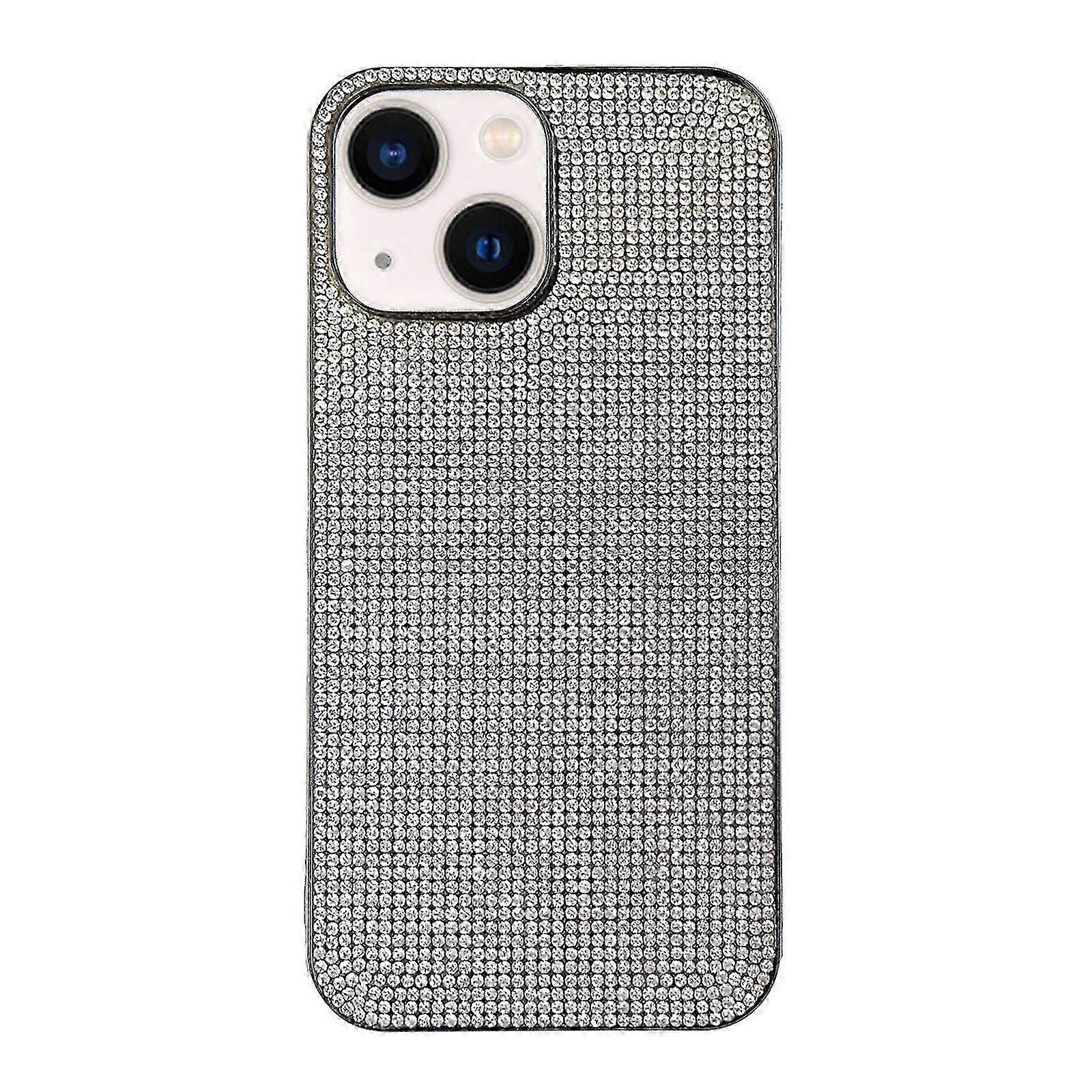 For iPhone 13 Pro Max Solid Color Diamond TPU Phone Case