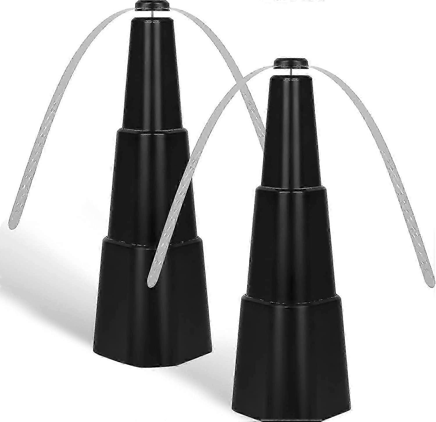 Flueventilator til borde 2 pak bærbar sort indendørs udendørs