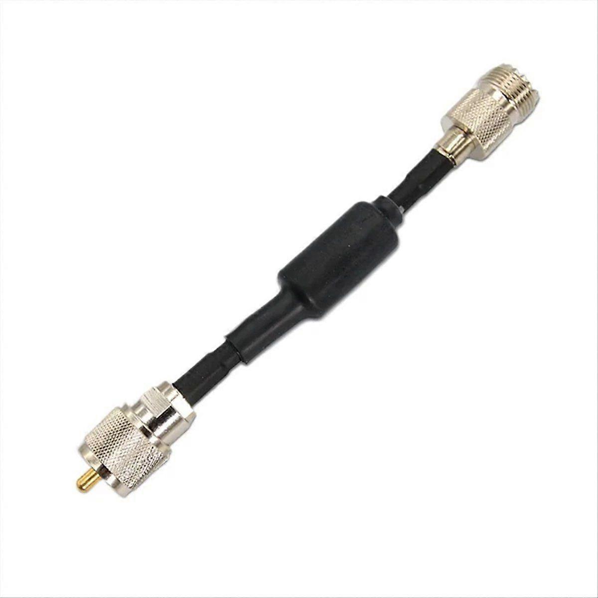 A- Radio Wave Stabilizer 1-300MHz Ferrite Core HF Radio Anti-Interference Standing Wave