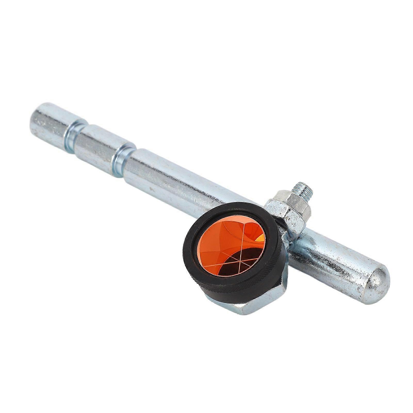 Mini Prism 18cm Pole K9 Glass Precise Detection Total Station Surveying Prism for Leica