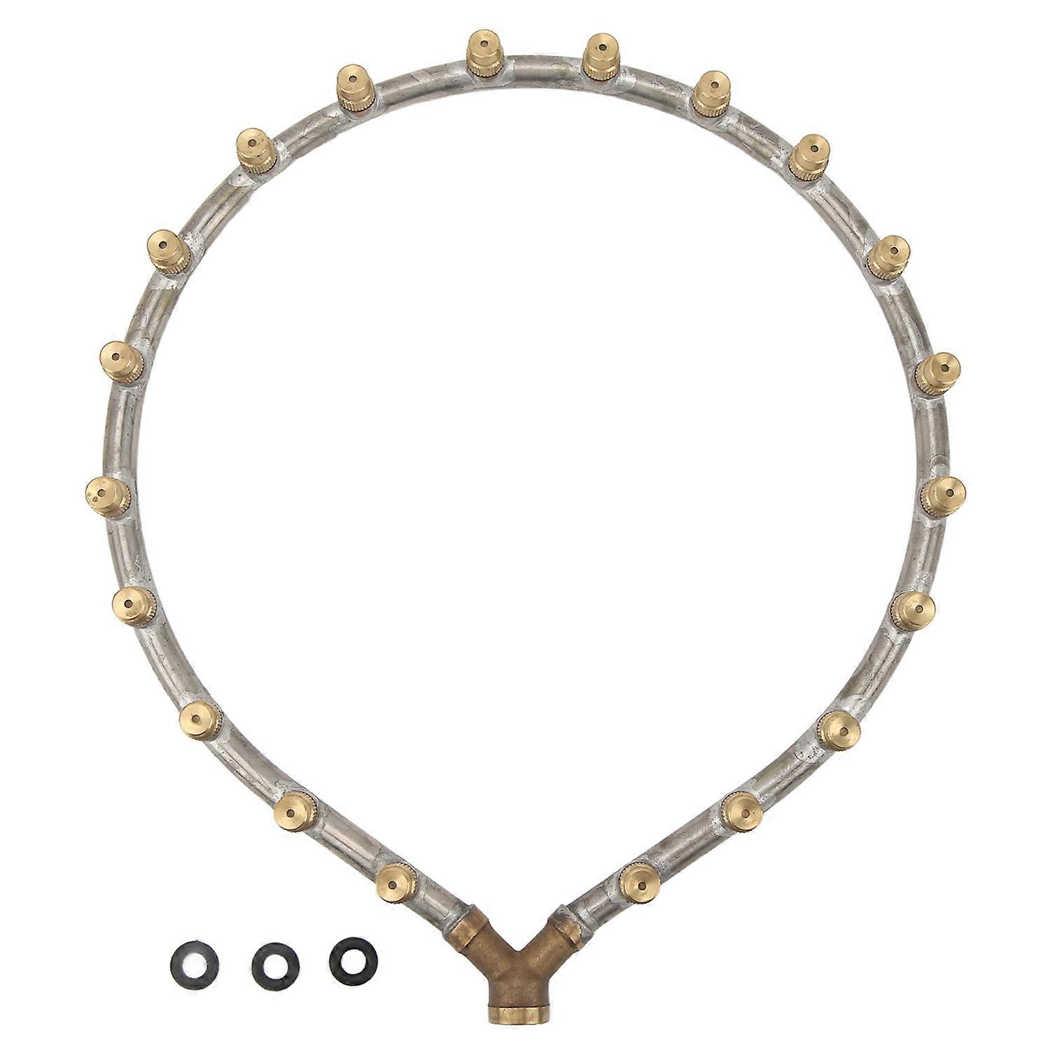 Multifunctional Annular Nozzle G3/8 Female Thread Multi Head Ring Shaped Atomizing Nozzle for Garden