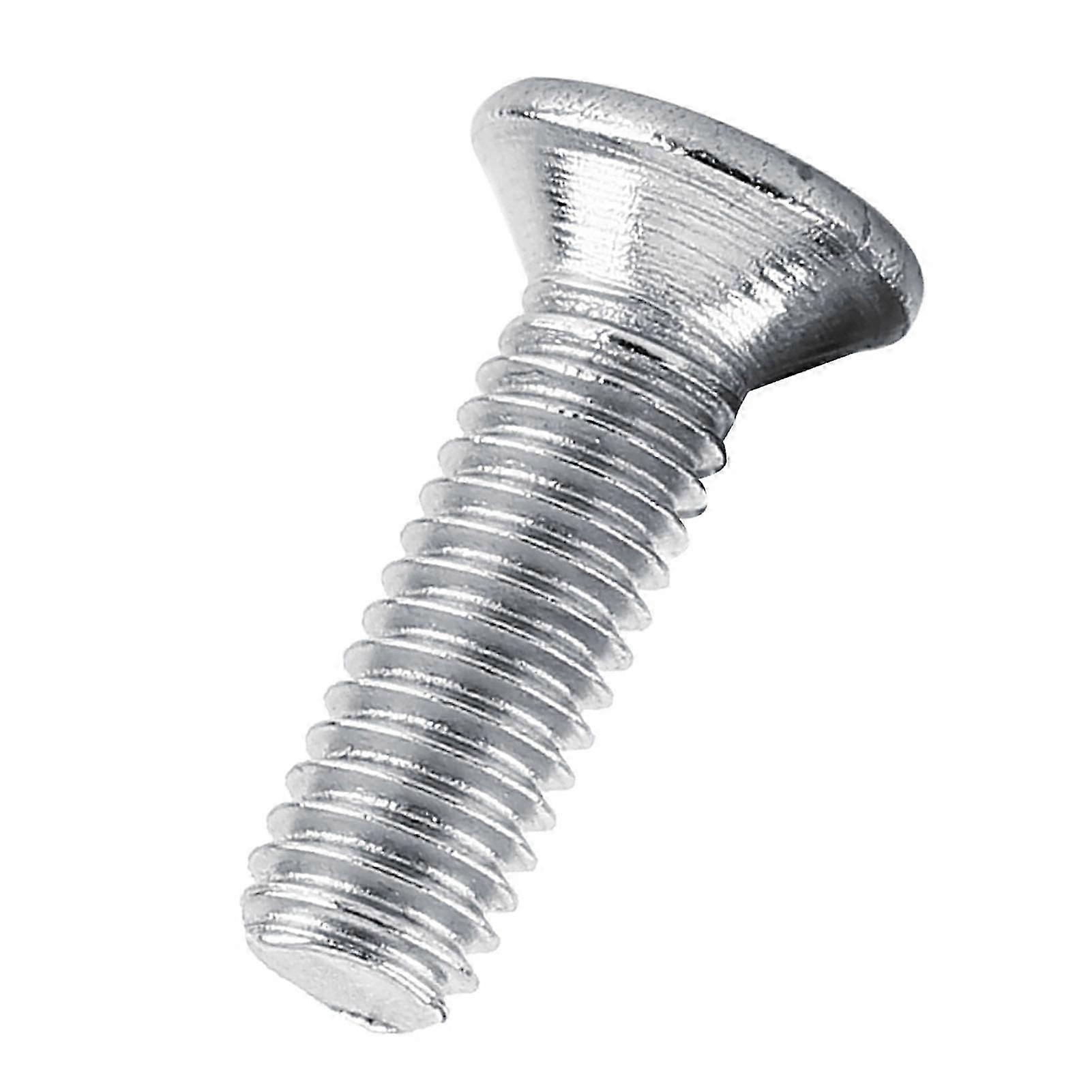 100pcs M3x12mm SS304 Flat Head Countersunk Screw Silver Bolts