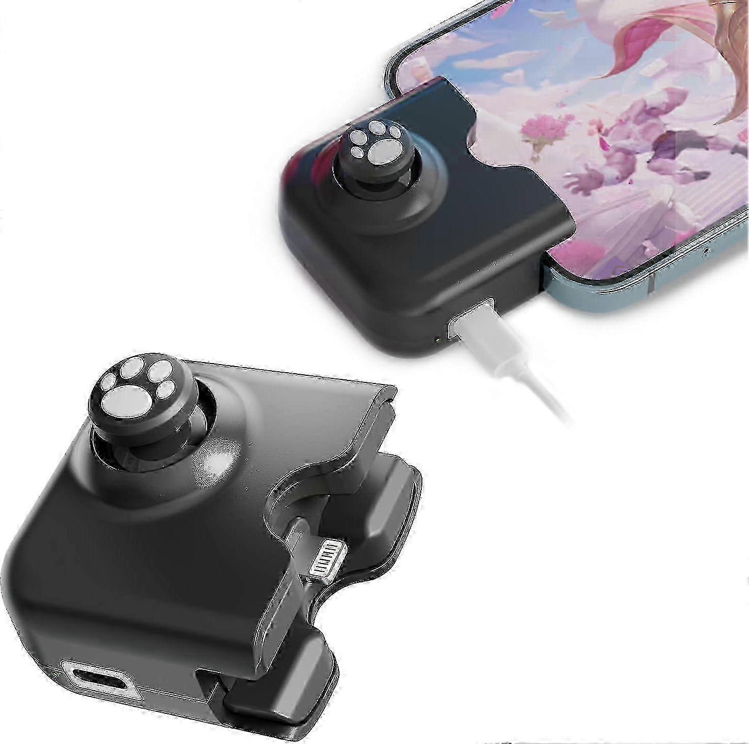 Mobile Game Controller Joystick For Iphone (ios 13.4 Or Later, For Ios Mobile Games)-QJWL