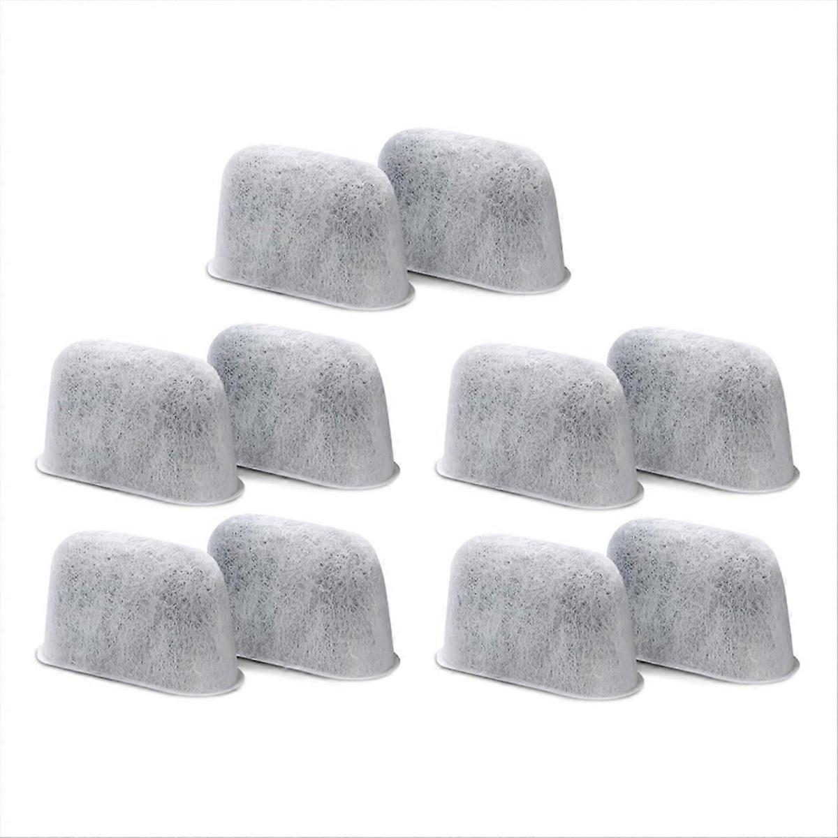 10PCS Replacement Charcoal Water Filters for ES601 ES701 Espresso Coffee Machine Coffee Activated Carbon Filter