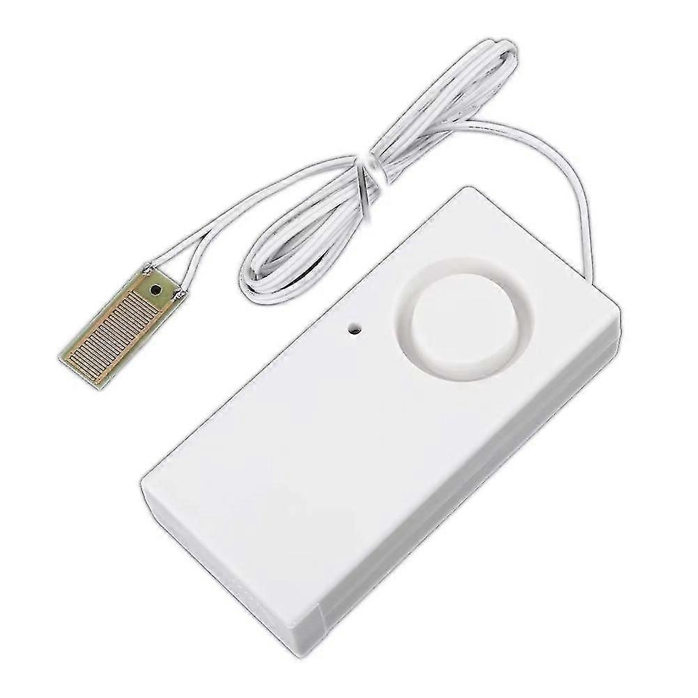 Vannlekkasje Alarm, Overflow Sensor Detektor 120dB Vannlekkasje Alarm System '1 Pack