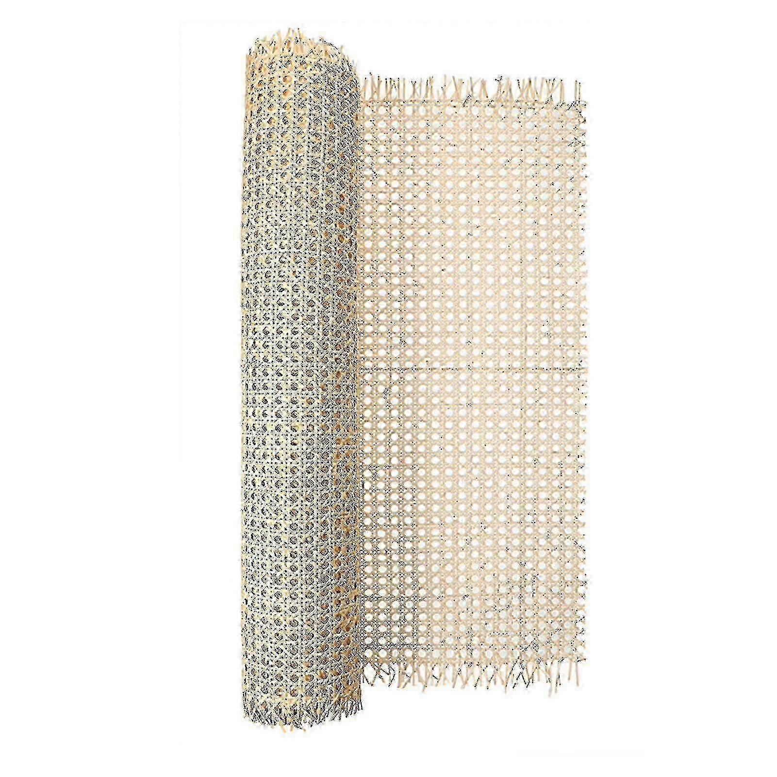 1 Roll Imitation-rattan Net Burr Free Decorative Sturdy Caning Projects Making Simulation Rattan-webbing Ribbon For Home_a_hf z