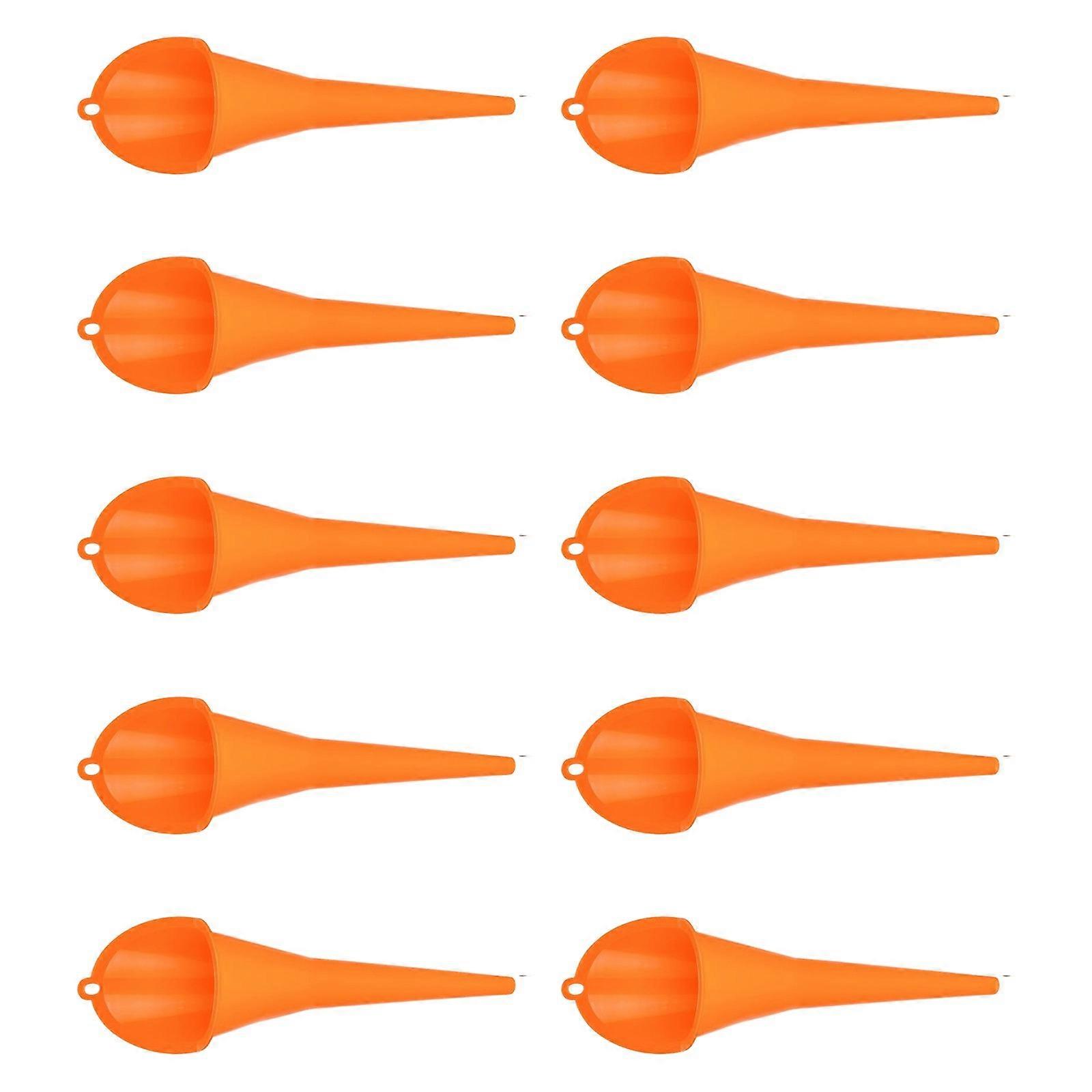 Ergonomic Vehicle Fluid Refill Tool With Sloped Neck For Several Purpose Gas Oil Washer Liquid Transfer Without Dripping Multicolor