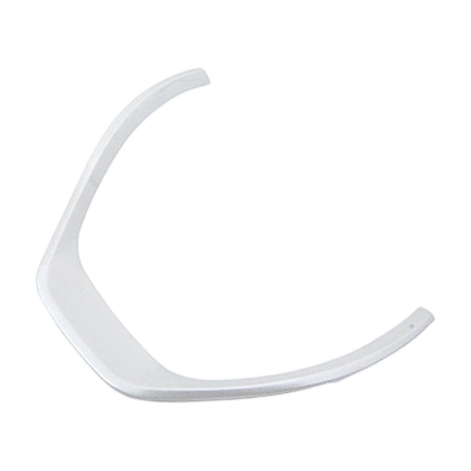 Universal Steering Wheel Decoration Panel Protective Layer with Adhesive Backing Simple Installation for Car 3 Models  Silver