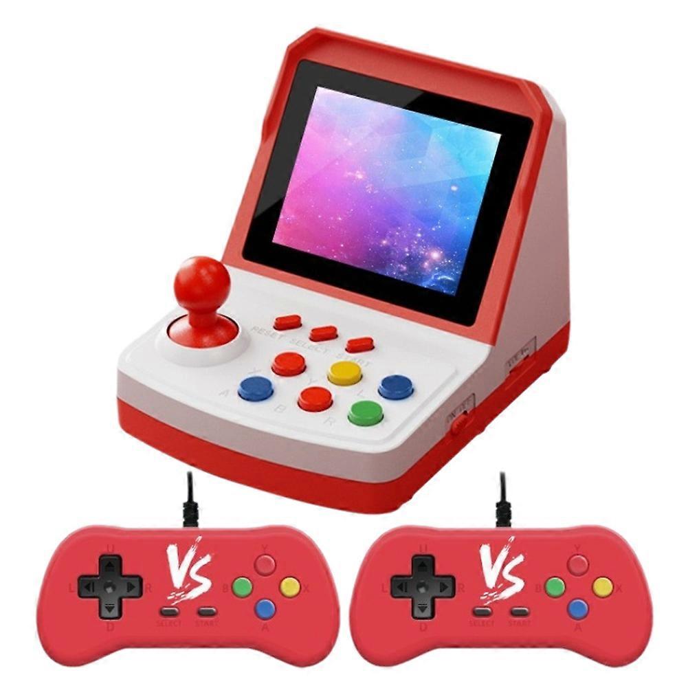 A6PLUS Retro Mini Arcade Video Game Console 1000+ Games 3.2inch Screen Built in Joystick Support TV Output Home Arcade A