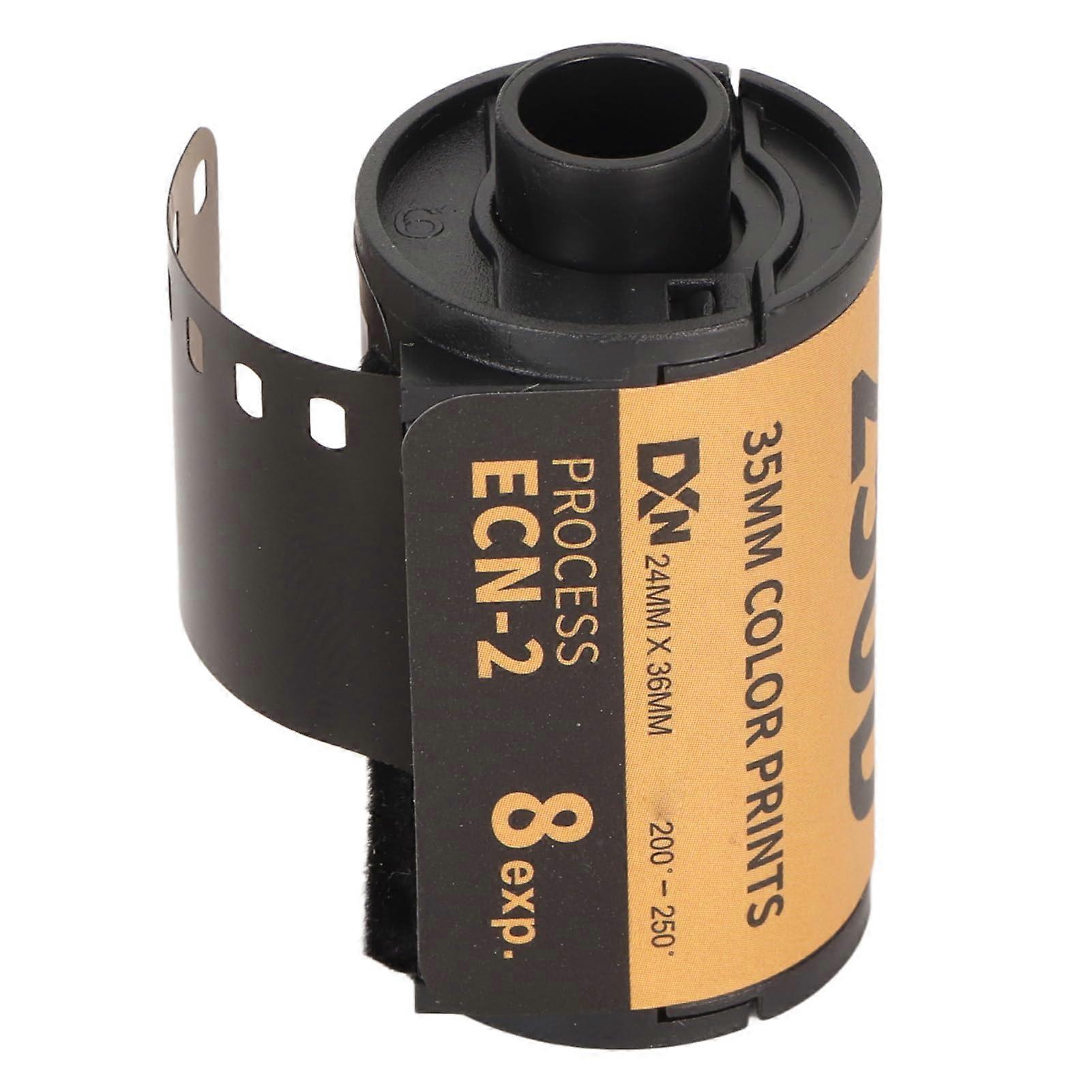 35mm Color Negative Film 200250 ISO ECN2 Process 8 Exposures for 135 Cameras