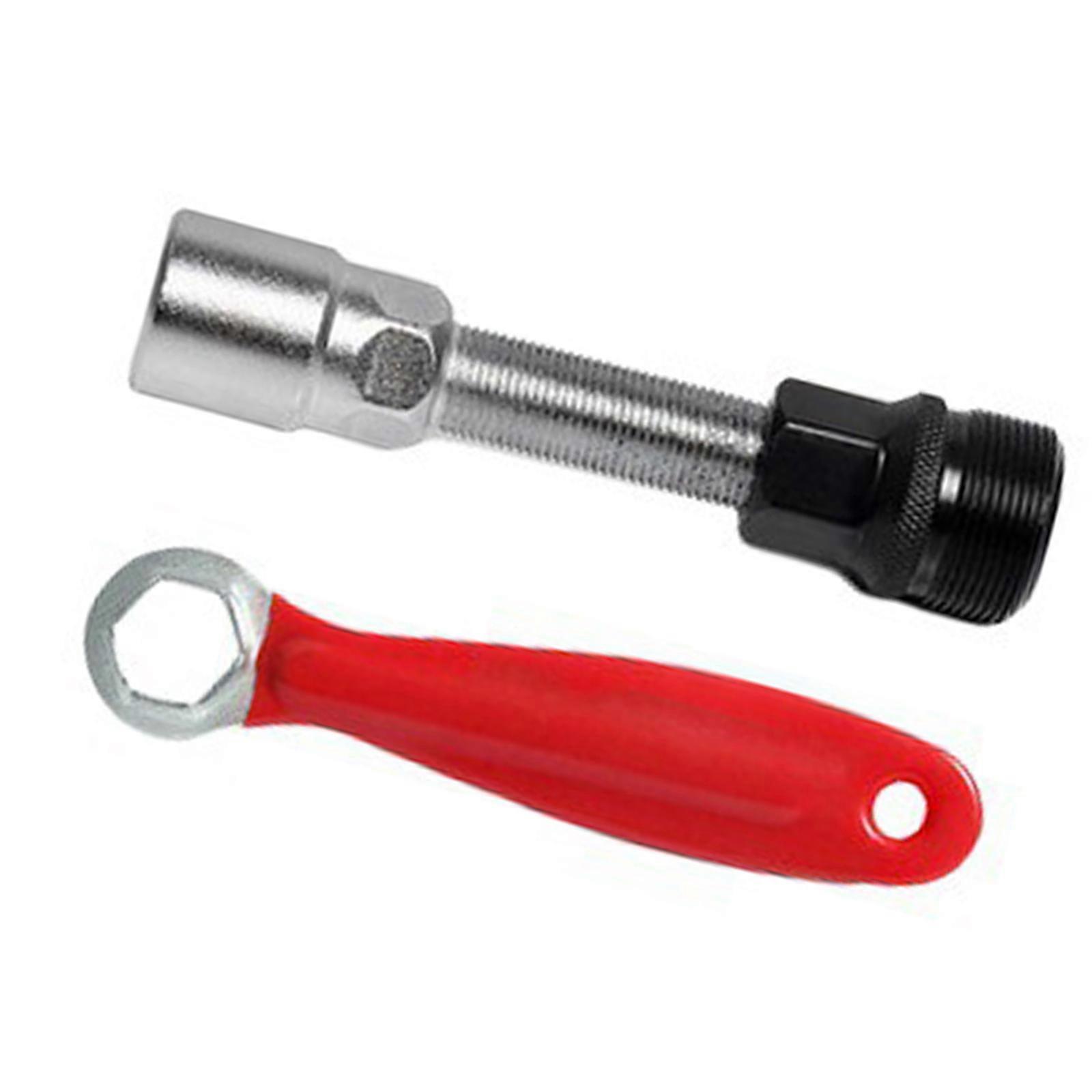 Antislip Handle Bicycles Cranks Arm Puller Tool Professional Maintenances Tool for Cranks Arm Removal Tasks Multicolor