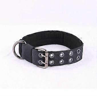 w Adjustable Tactical Dog Collar, Breathable Nylon Pet Collar with Control Handle for Reliable Command