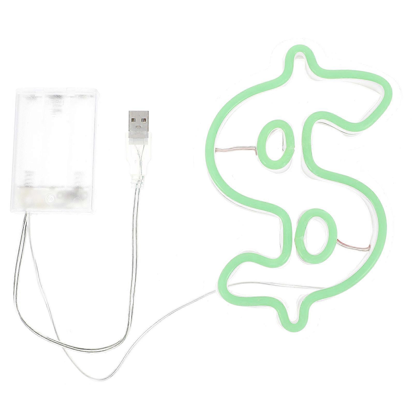 Neon Lamp LED Neon Light for Bedroom Wall Decor 5Pcs Set