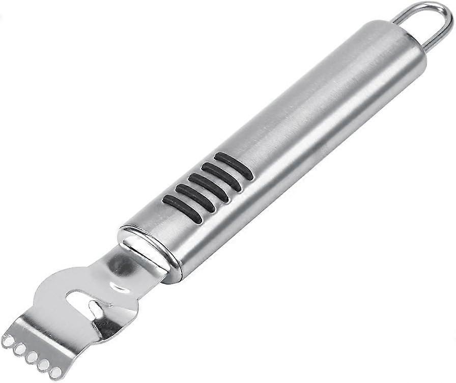 Stainless Steel Lemon Zester and Citrus Peeler with Sharp Blade and Ergonomic Comfortable Grip