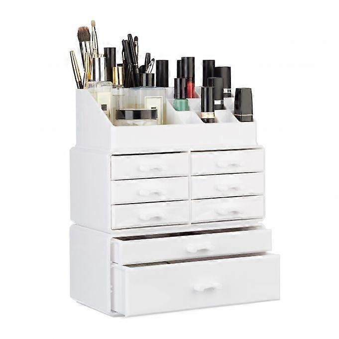 Make-up stand with eight drawers