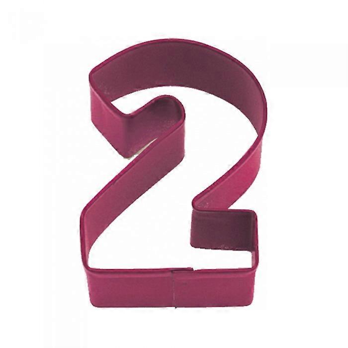 Creative Party Number 2 Polyresin Cookie Cutter