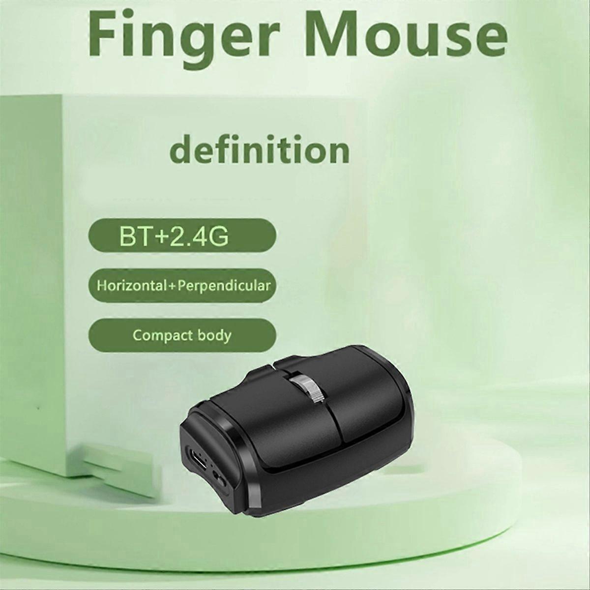 Bluetooth 2.4G Wireless Finger Mouse 1000DPI Ring Mouse