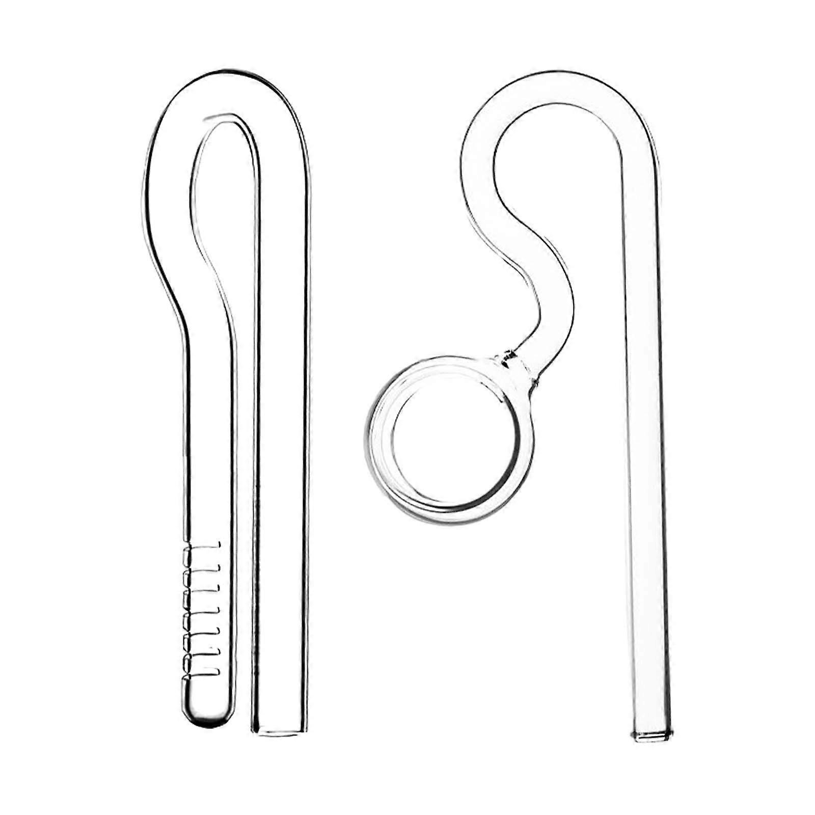 Aquarium Lily Pipe Glass Filter Set with Surface Skimmer, Oil Film Removal, Adjustable Flow Control