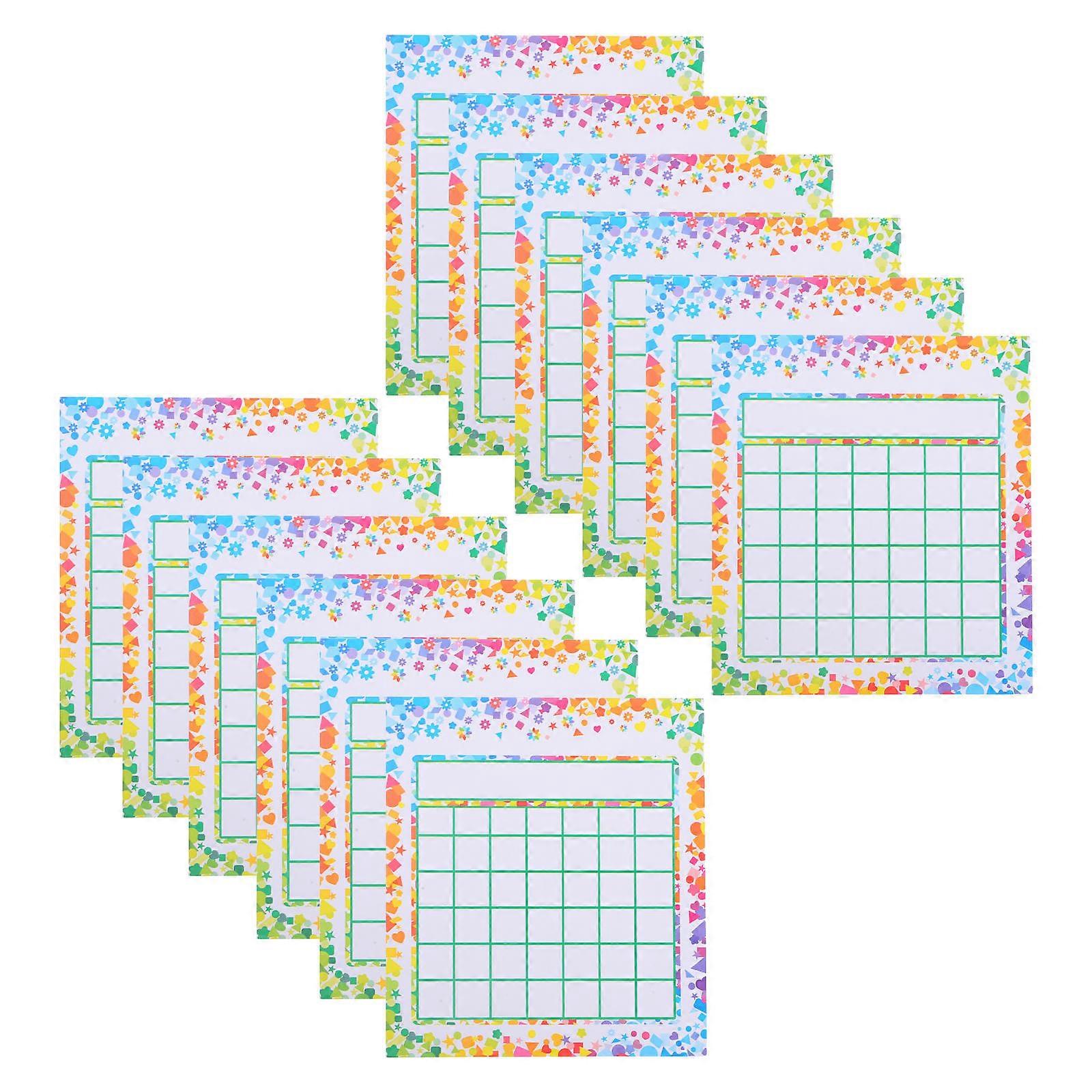 Classroom Incentive Chart for Behavior Management with 50Pcs Reward Cards
