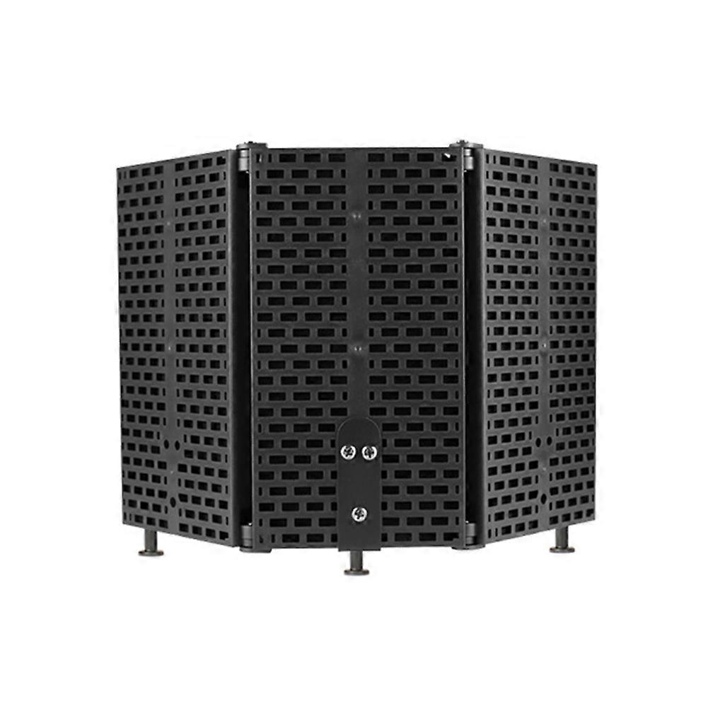 Panel Reflection Filters Studio Recording Microphone Isolation Shield Suitable for Any Condenser Mic Three Doors