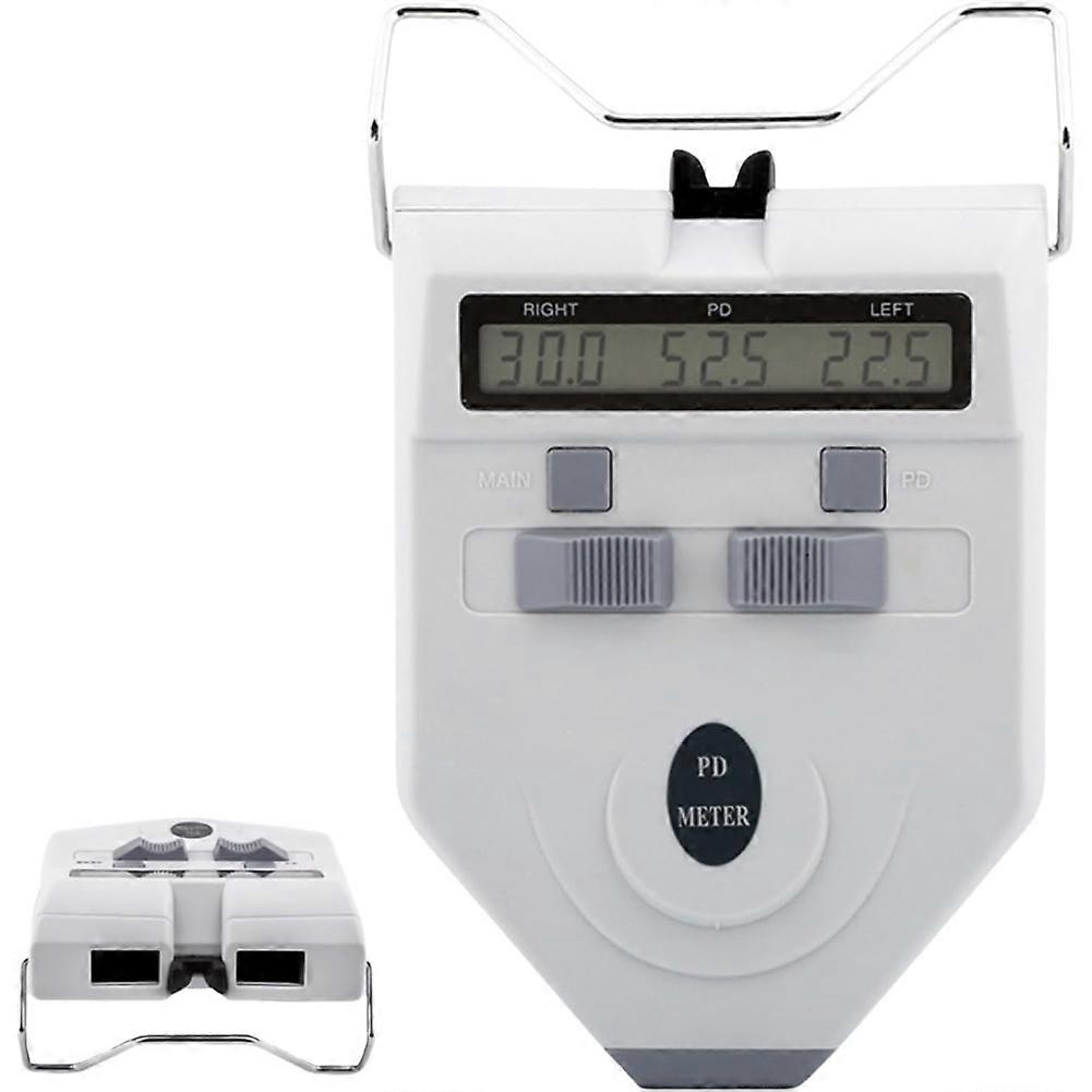 Optical Digital Pupilometer with Memory Function, LCD Display Pupillary Distance Meter, Diopter Compensation Distance