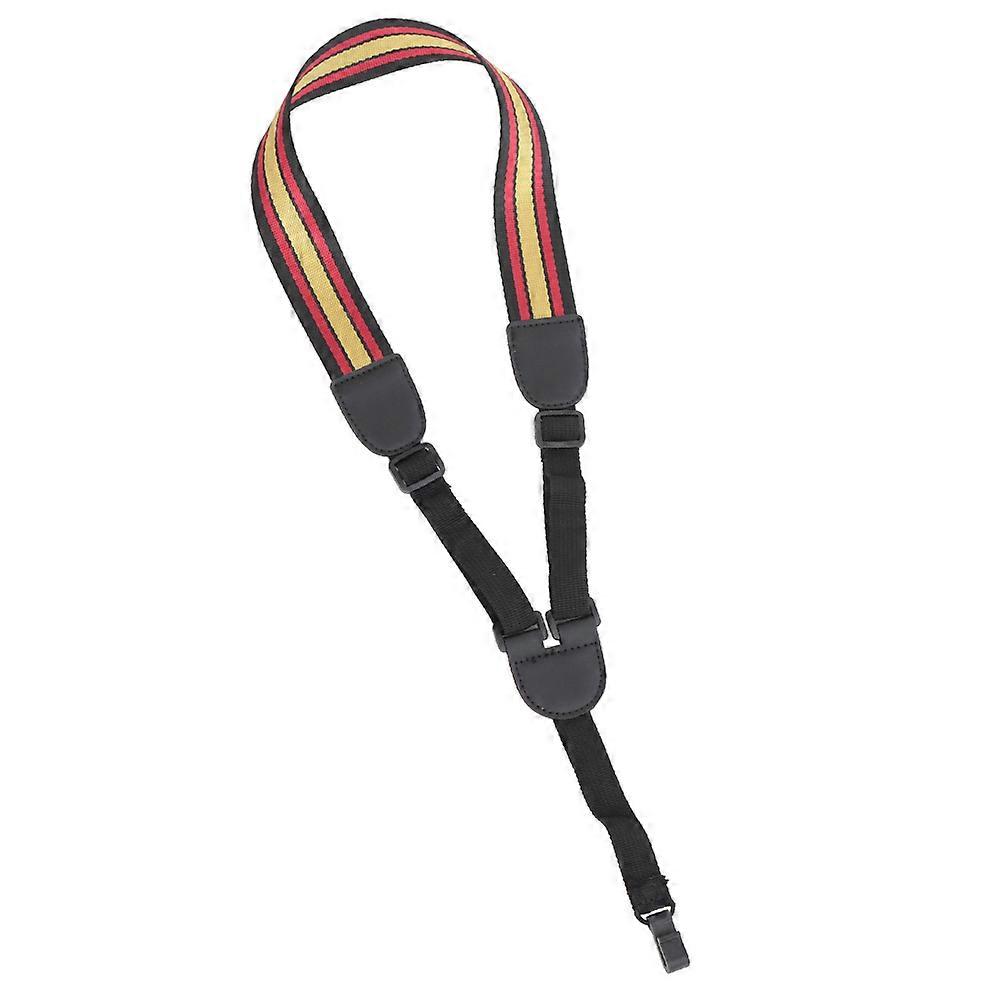 Nylon Ukulele Strap Adjustable Ukulele Shoulder Belt for 2Pcs Instruments