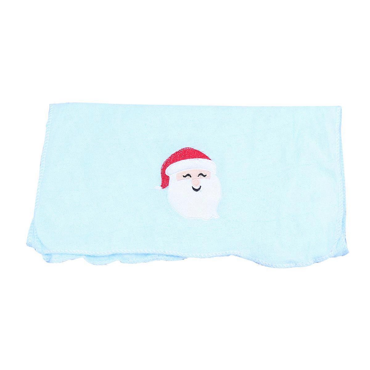 Absorbent Christmas Towel 3Pcs Quick Dry Kitchen And Bathroom Decorative Cloth In Rectangular Shape