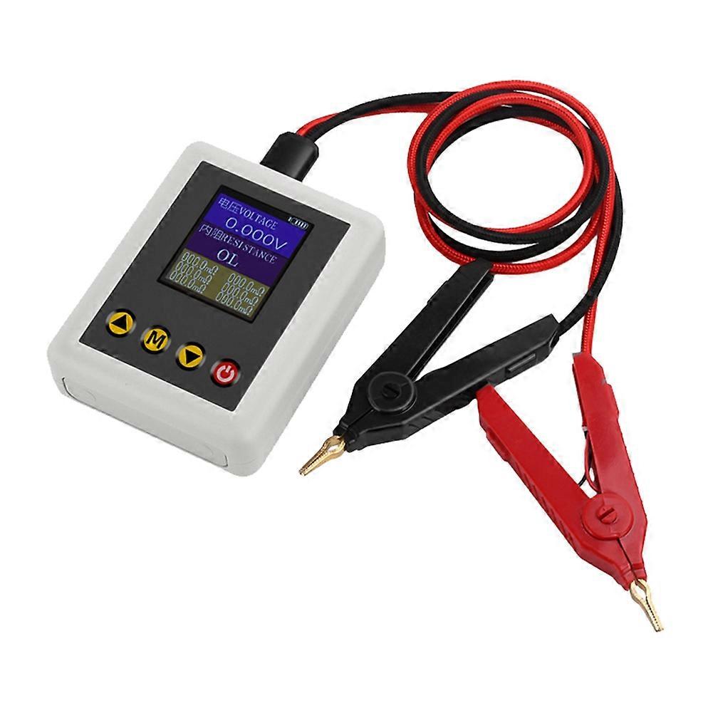 TS4520 Voltage Resistance Tester 1.77 Inch TFT with Kelvin Clip Support Fine-Tuning HD Color Screen Display Tester