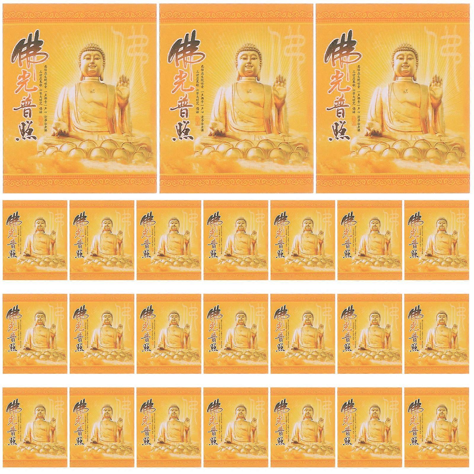 Chinese Amulet Cards for Protection and Decoration Multi Color Paper 200pcs