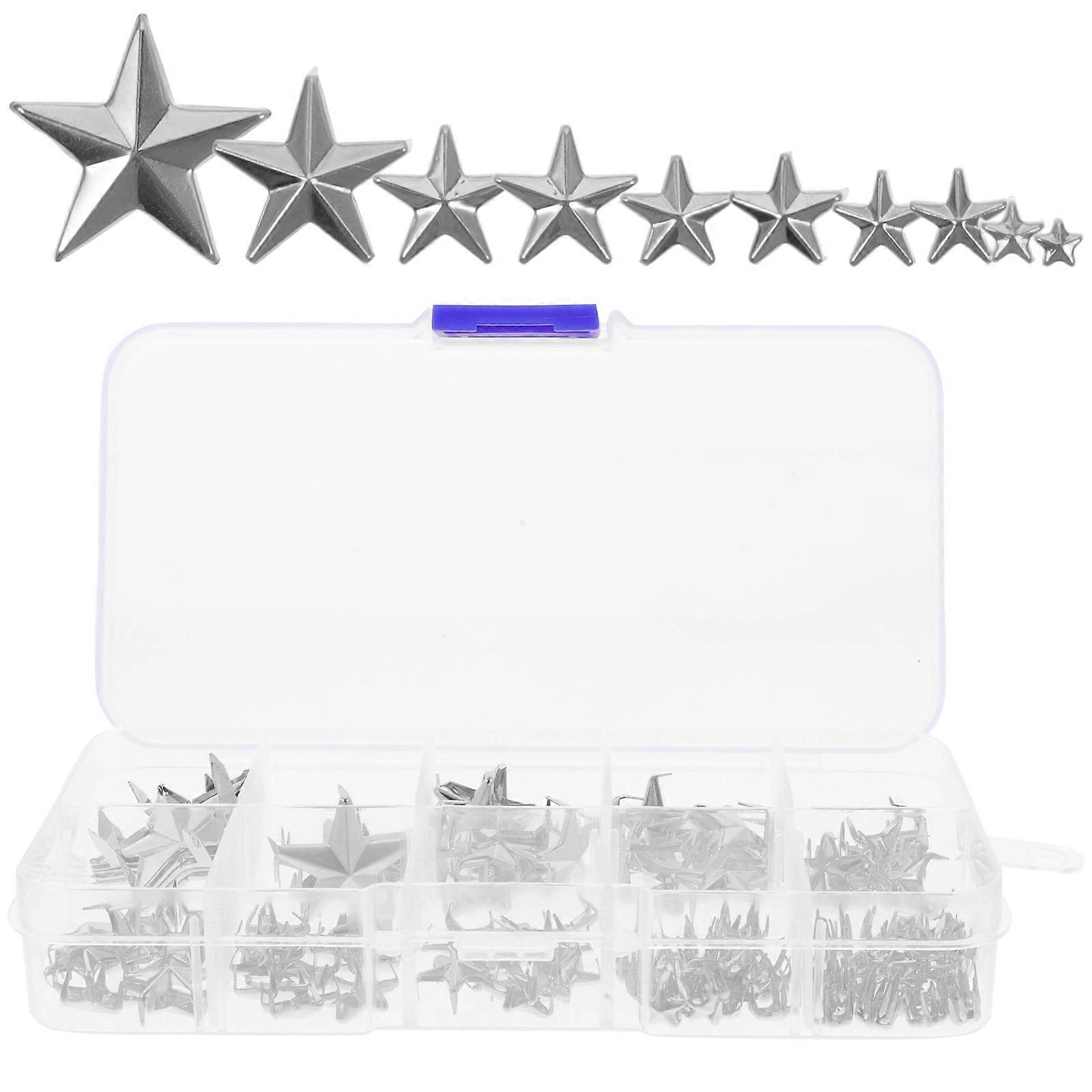 150pcs Silver Metal Studs for Decorative DIY Projects and Craft Supplies