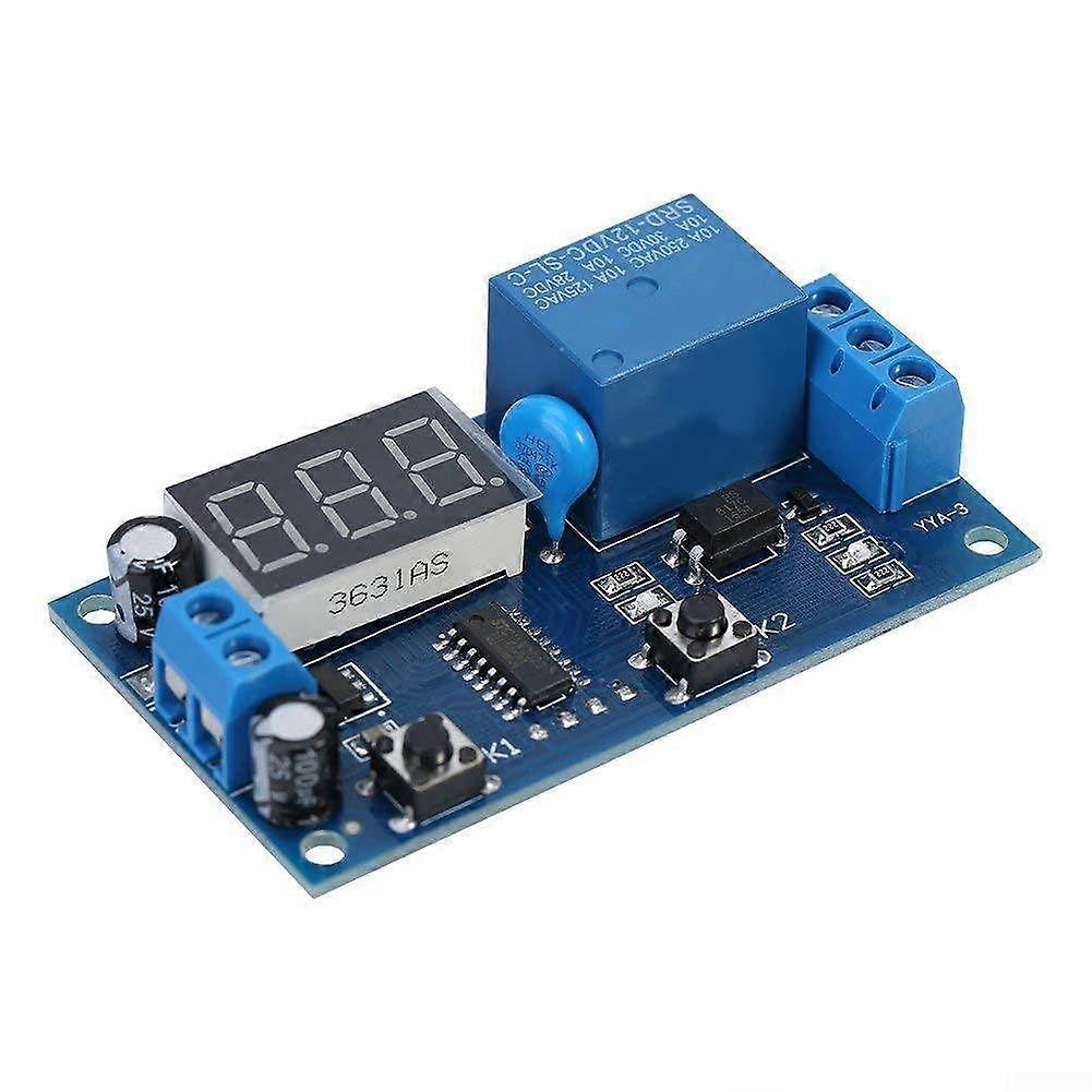 12V Timer Relay Switch Module With Power Off Memory For Water Pumps And Motors DC Pump Control Relay