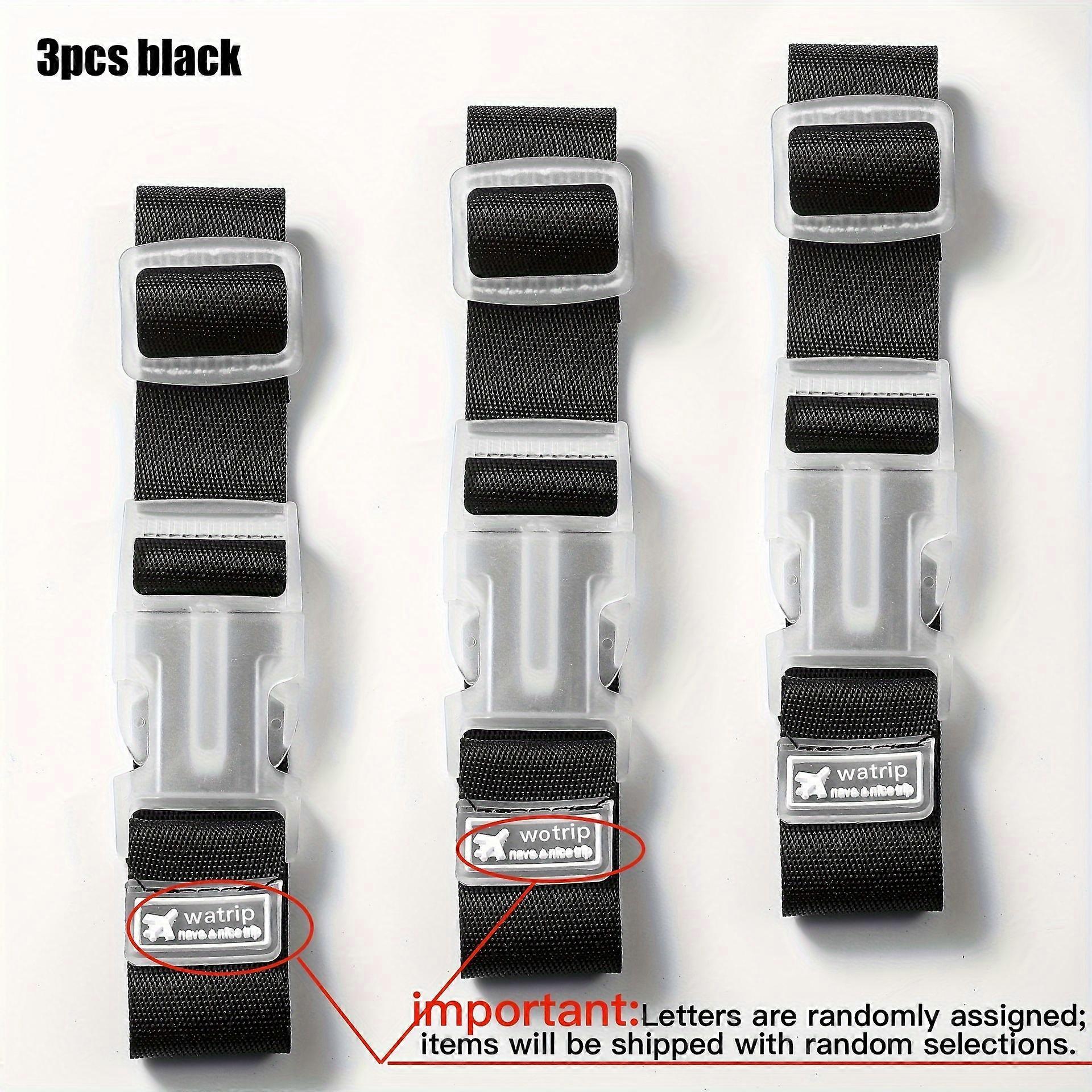 Sangle de bagage robuste, valise l��g��re, ceinture en Polyester, boucle de suspension pratique, facile �� identifier, cintre de sac r��glable