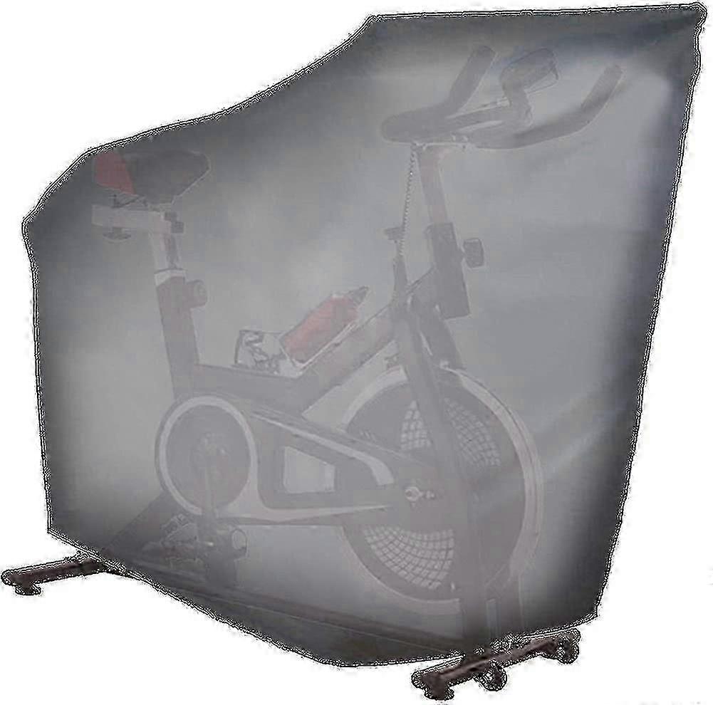 Indoor exercise bike dust cover, durable and lightweight protector.
