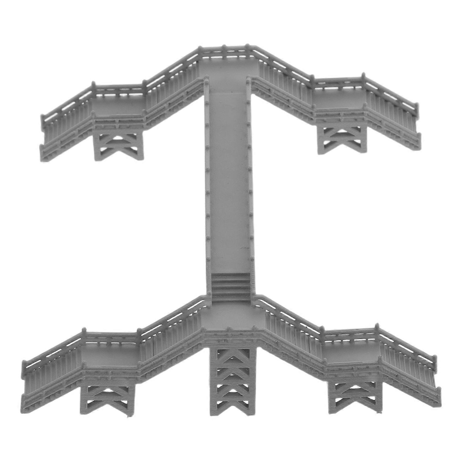 Railway Model Accessories Footbridge Building Model for DIY