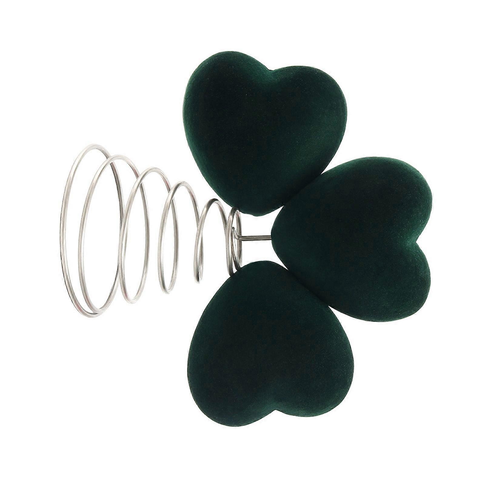 Easy DIY Shamrock Tree Top Decoration for Patricks Day with Simple Setups User Friendly Polyester Safe Reusable Multicolor