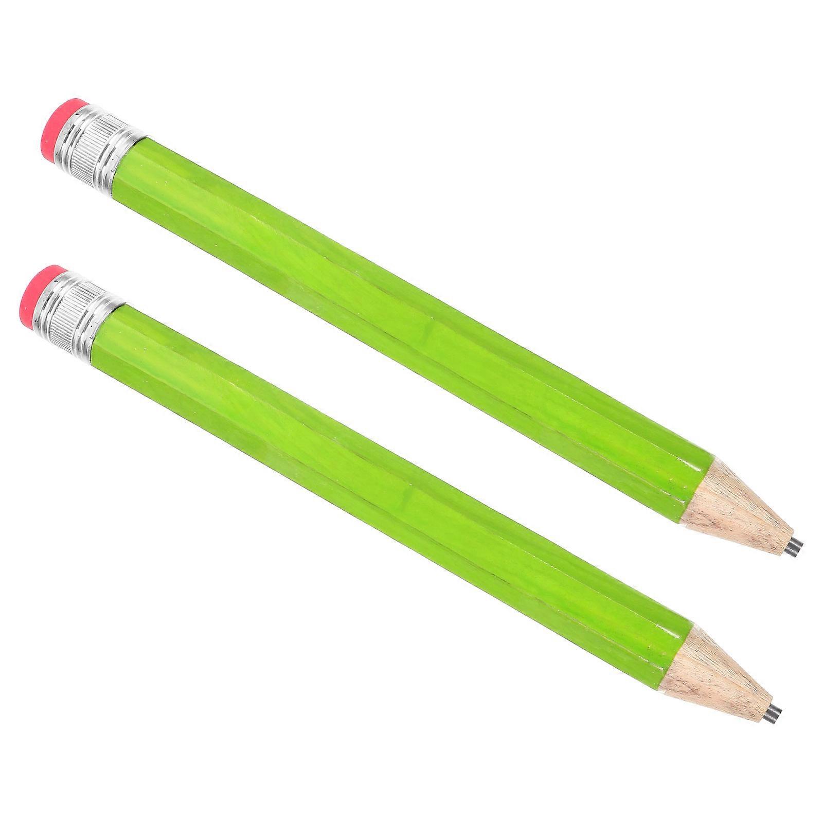 Drawing Pencils Oversized Pencil Props For Activities Prizes 33cm 2Pcs