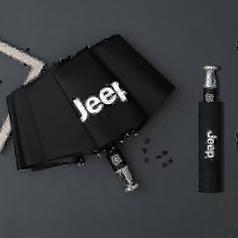 2025 Rain Windproof 10-bone Auto Logo Umbrellac