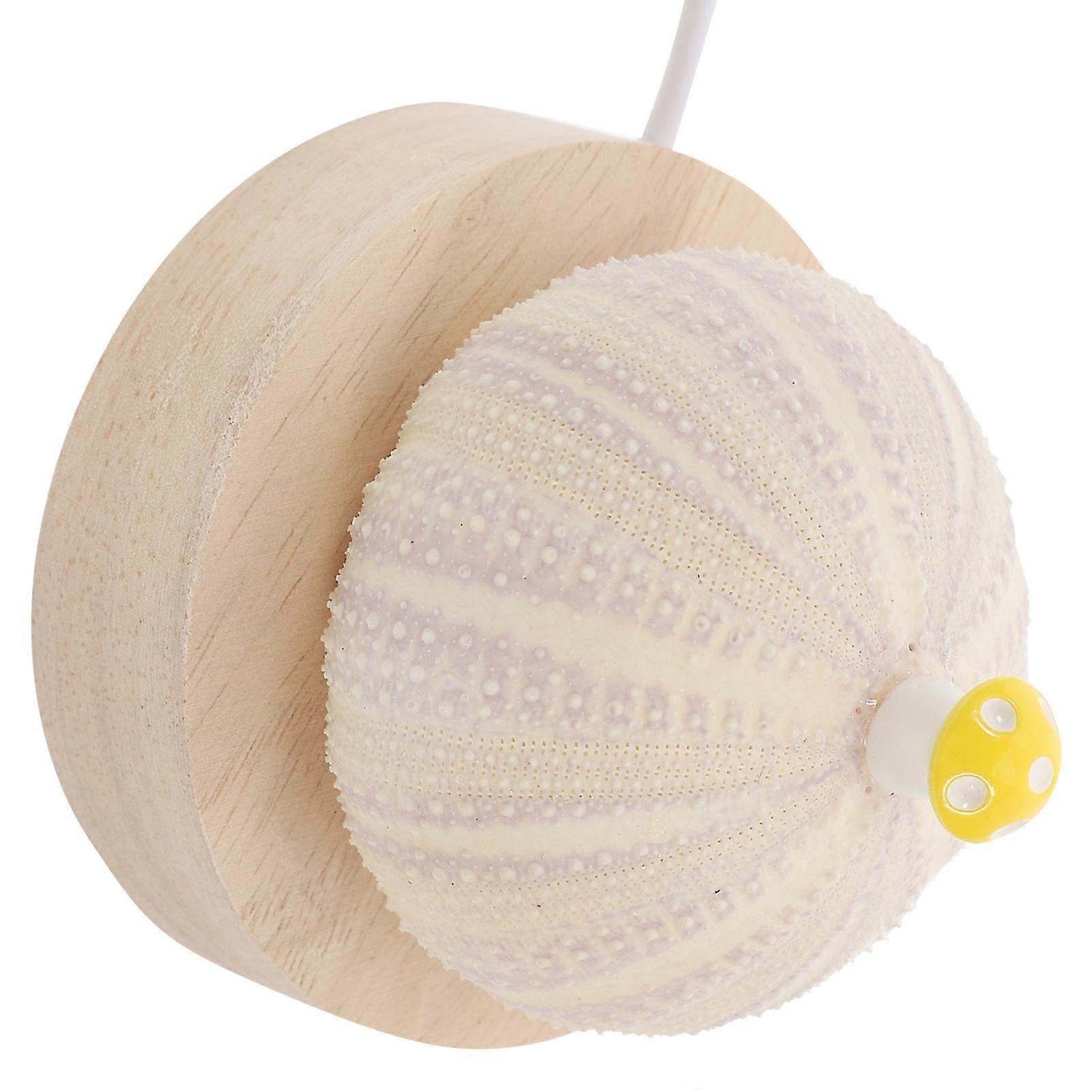 Warm Light Lamp Mushroom Bedroom Decor with Shell Pearl Lamp