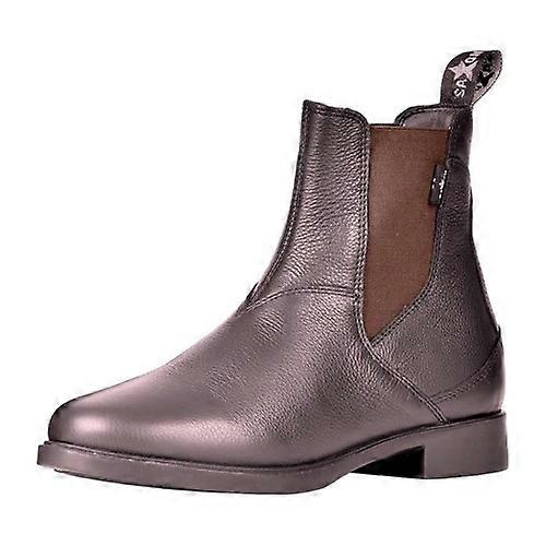 Saxon Childrens/Kids Allyn Leather Jodhpur Boots