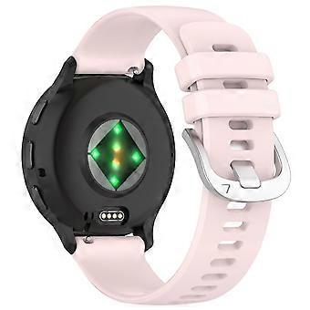 Garmin Venu 4 41 mm kellonrannekkeeseen 18 mm silikoniranneke terässoljella