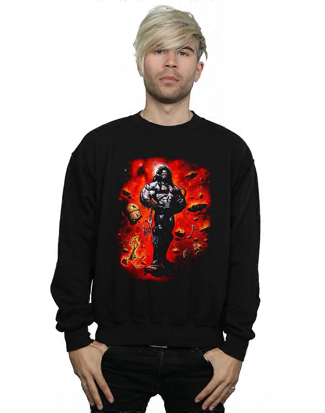 DC Comics Men's Lobo Cosmos Sweatshirt
