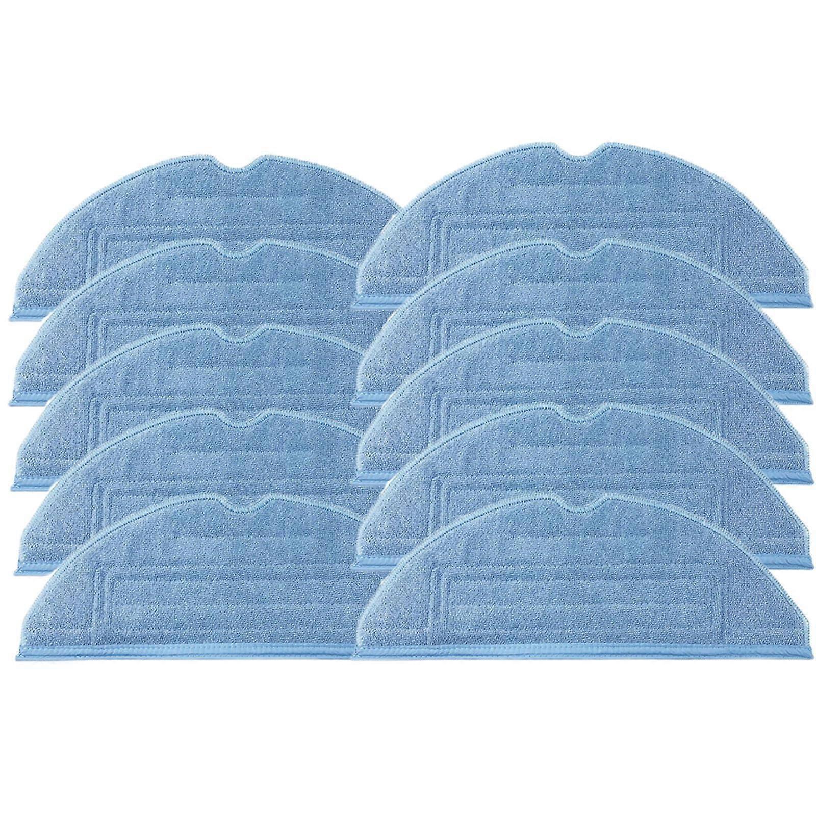 Robot Mop Pads 10 Pack for T7s Plus, Microfiber Mop Cloths with Strong Cleaning Power