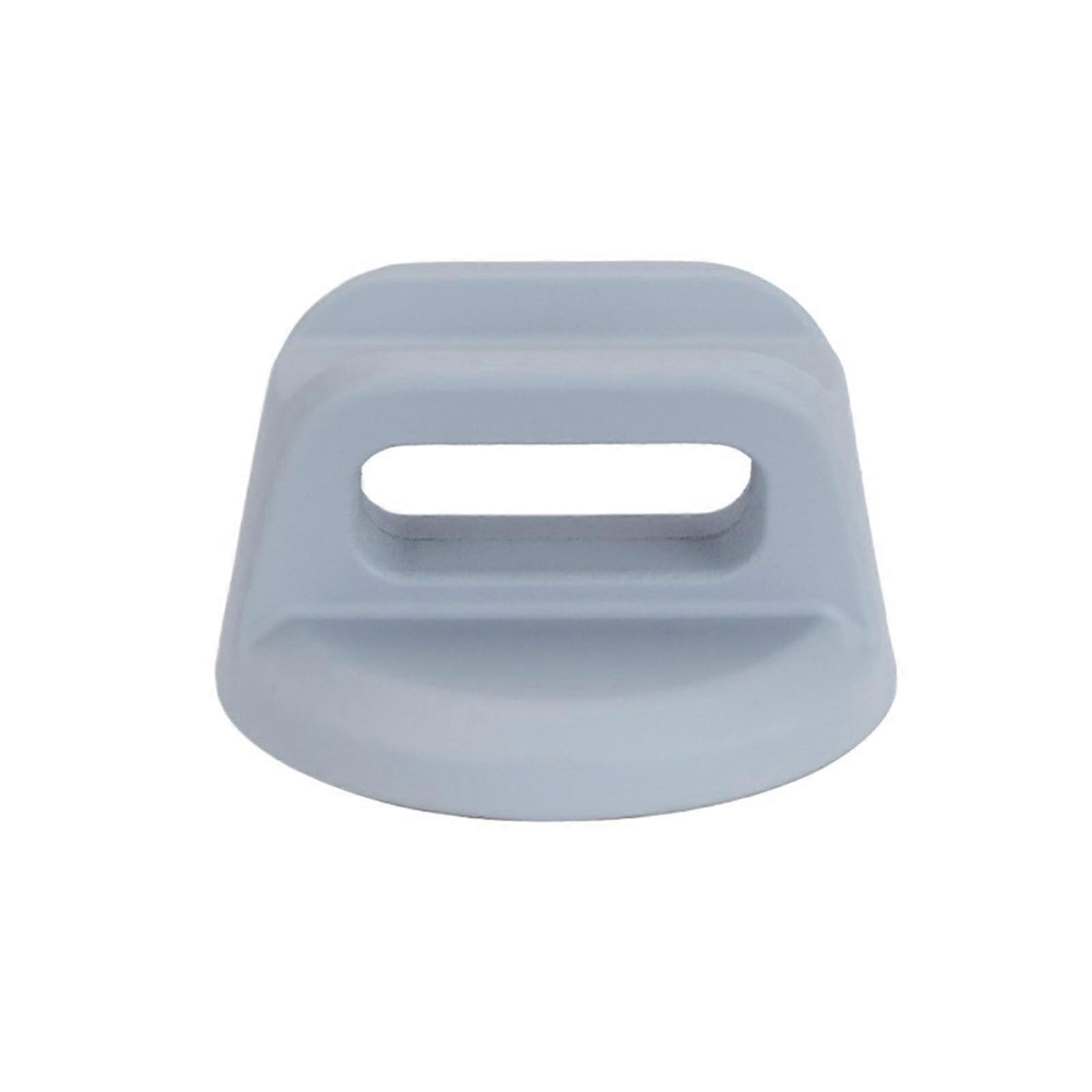 2pcs Gray Universal Pot Lid Knob Replacement with Heat Resistant Grip for Kitchen Cookware