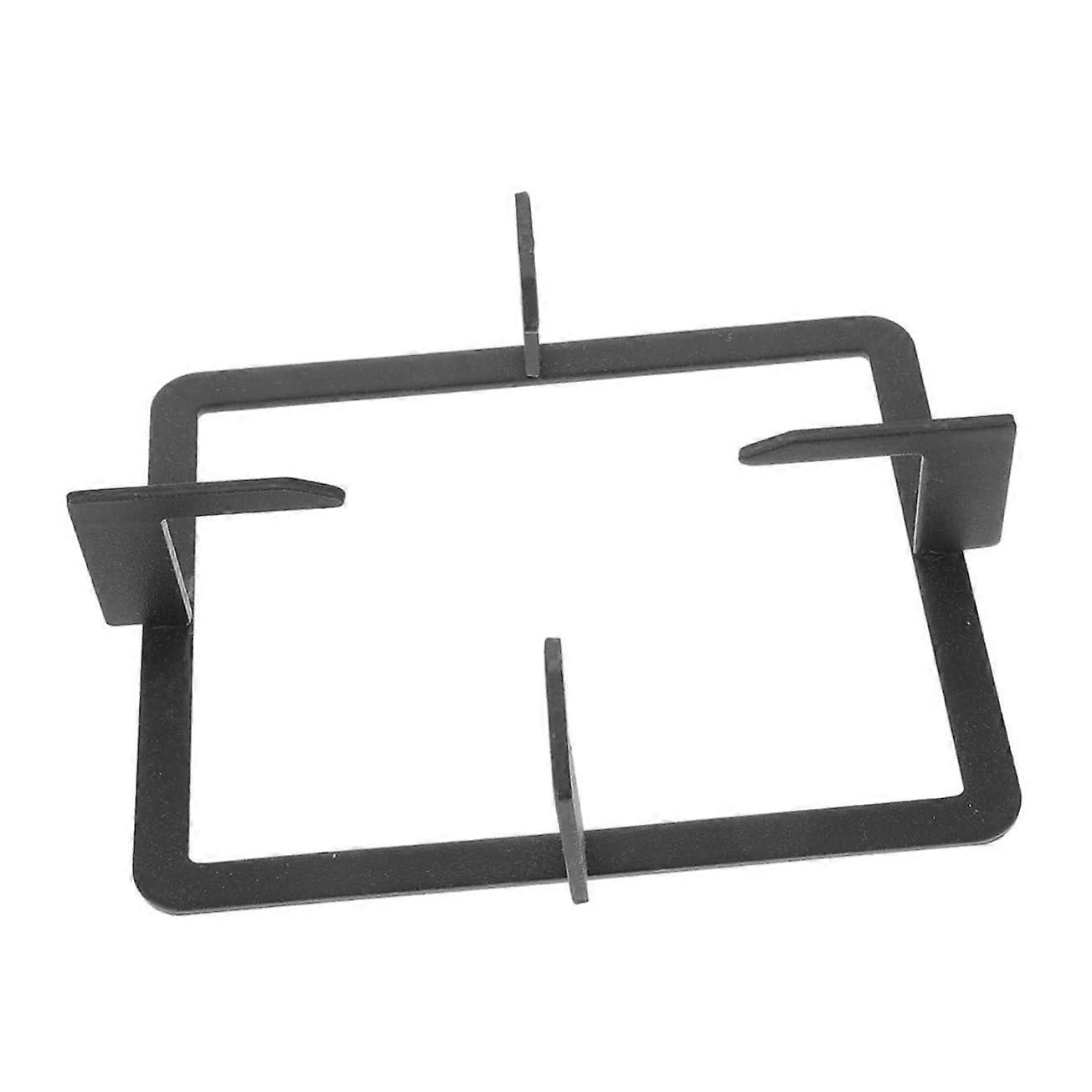 Rectangular Gas Stove Rack NonSlip Gas Burner Stand with  Temperature Resistance for Kitchen
