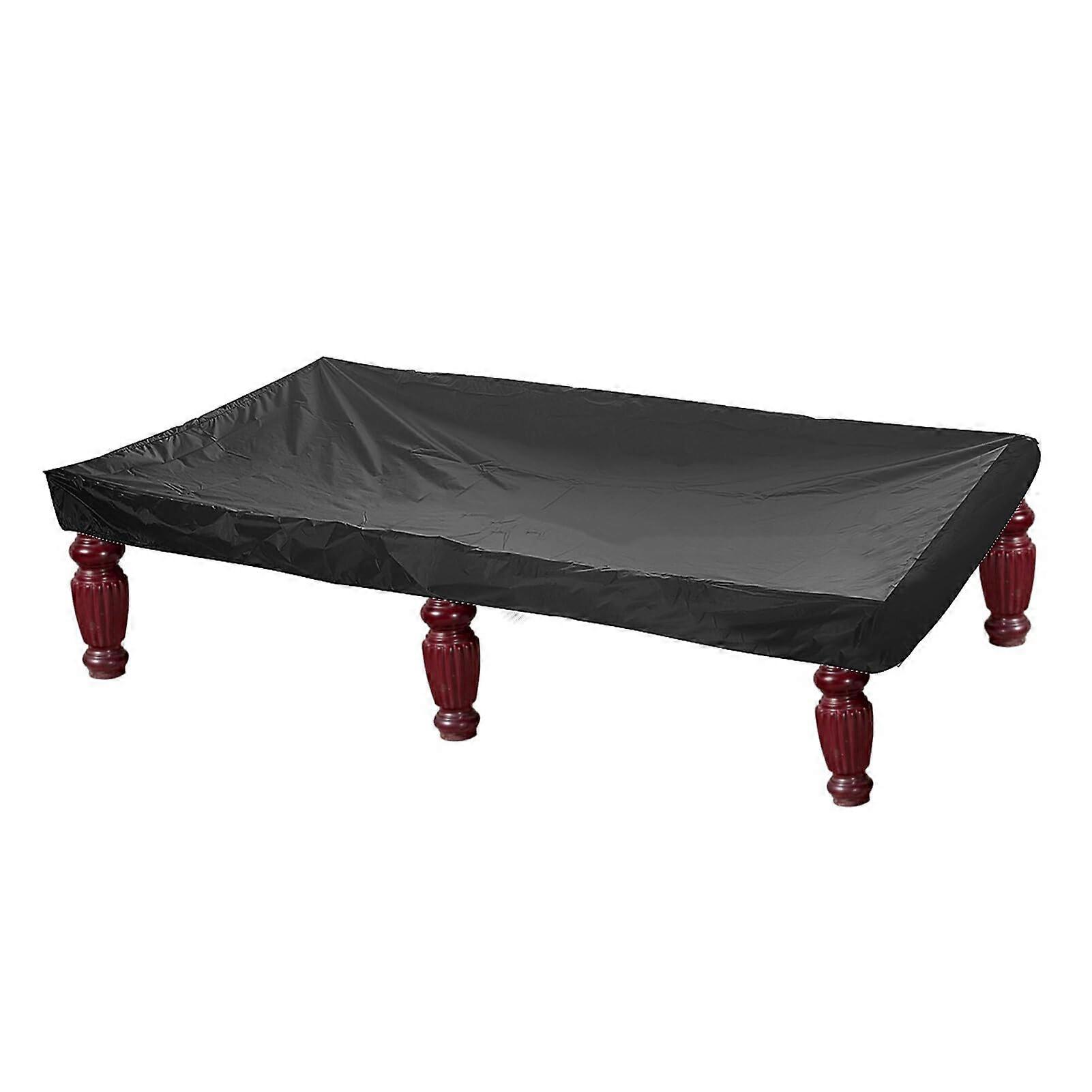 Heavy Duty Waterproof Pool Table Cover, Oxford Cloth Billiard Table Dust Protector for Full Coverage